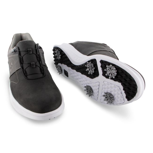 Zapatos de Golf Footjoy Contour Series Boa Hombre Negras | KFPTOBA-58