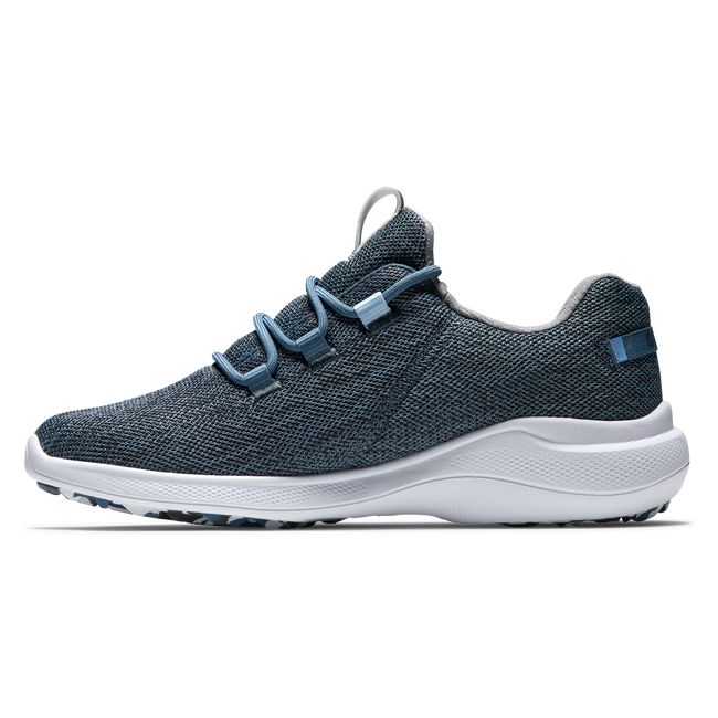 Zapatos de Golf Footjoy Flex Coastal Mujer Azul Marino | ZBHLPNQ-03