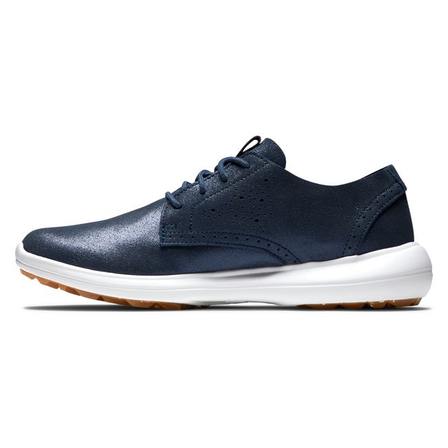 Zapatos de Golf Footjoy Flex Lx Mujer Azules | QMBWDOZ-20