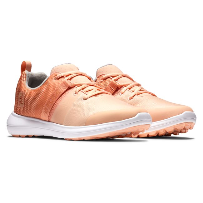 Zapatos de Golf Footjoy Flex Mujer Naranjas | BSXUYCF-93