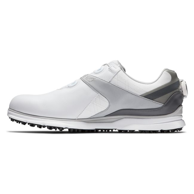 Zapatos de Golf Footjoy Pro|Sl Boa Hombre Blancas Gris | RBCDTKE-76