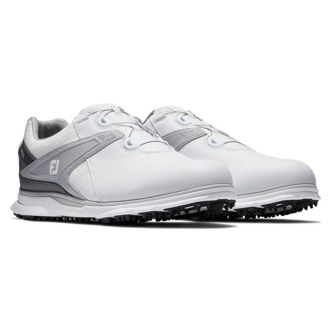 Zapatos de Golf Footjoy Pro|Sl Boa Hombre Blancas Gris | RBCDTKE-76