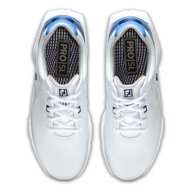 Zapatos de Golf Footjoy Pro|Sl Mujer Blancas Azules | LIBHDTR-25