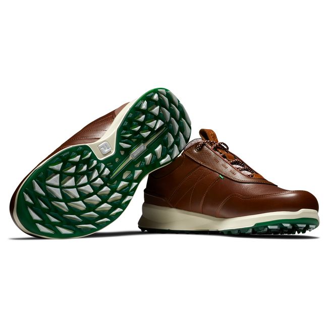 Zapatos de Golf Footjoy Stratos Hombre Marrones | IFPVOJR-46