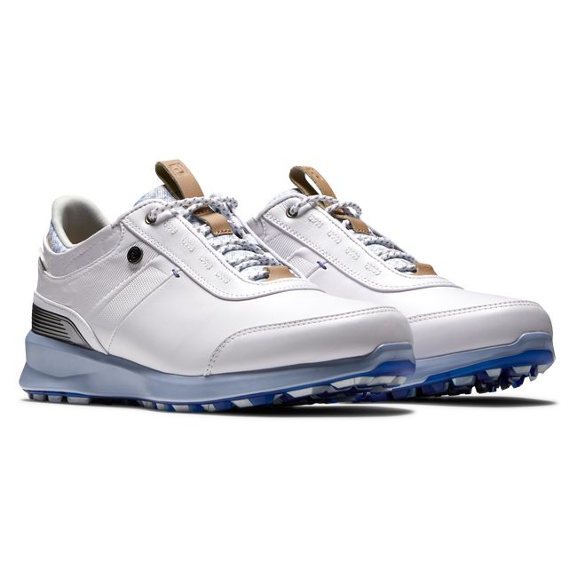 Zapatos de Golf Footjoy Stratos Mujer Blancas | CLAWYQB-02