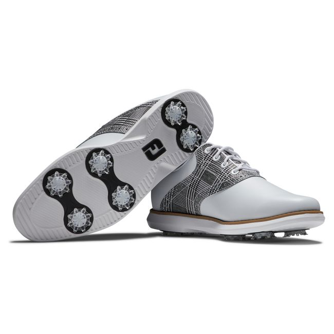 Zapatos de Golf Footjoy Traditions Mujer Blancas | ADGHFPR-81